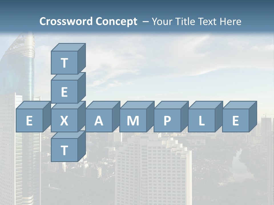 Jakarta Cityscape PowerPoint Template