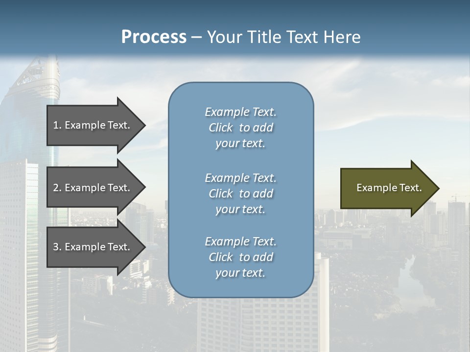 Jakarta Cityscape PowerPoint Template