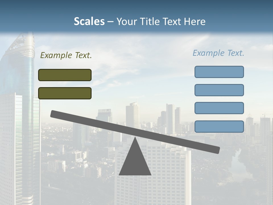 Jakarta Cityscape PowerPoint Template