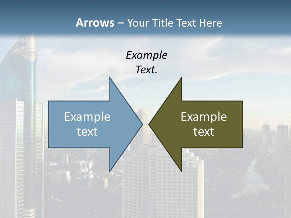 Jakarta Cityscape PowerPoint Template