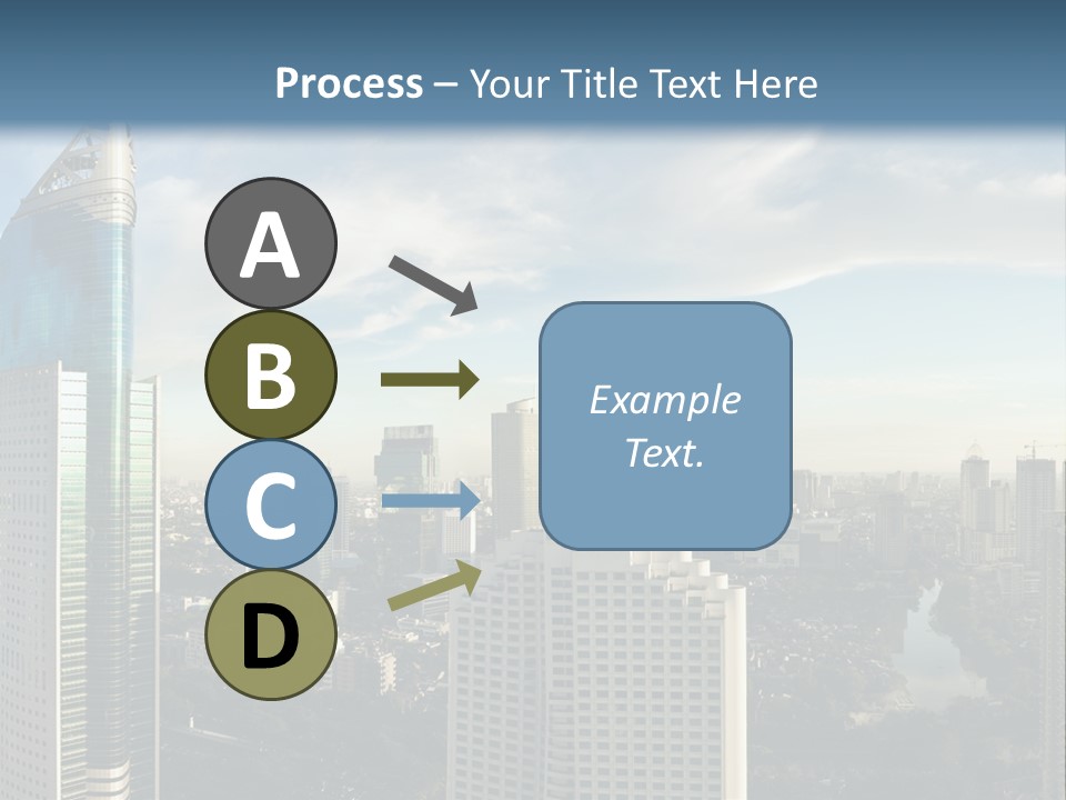 Jakarta Cityscape PowerPoint Template
