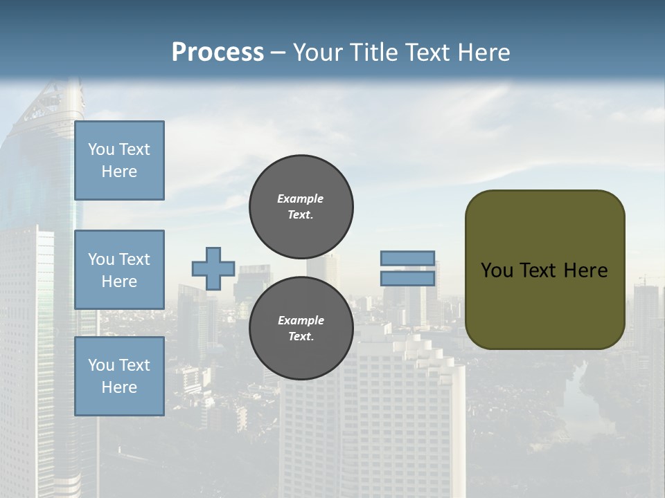 Jakarta Cityscape PowerPoint Template