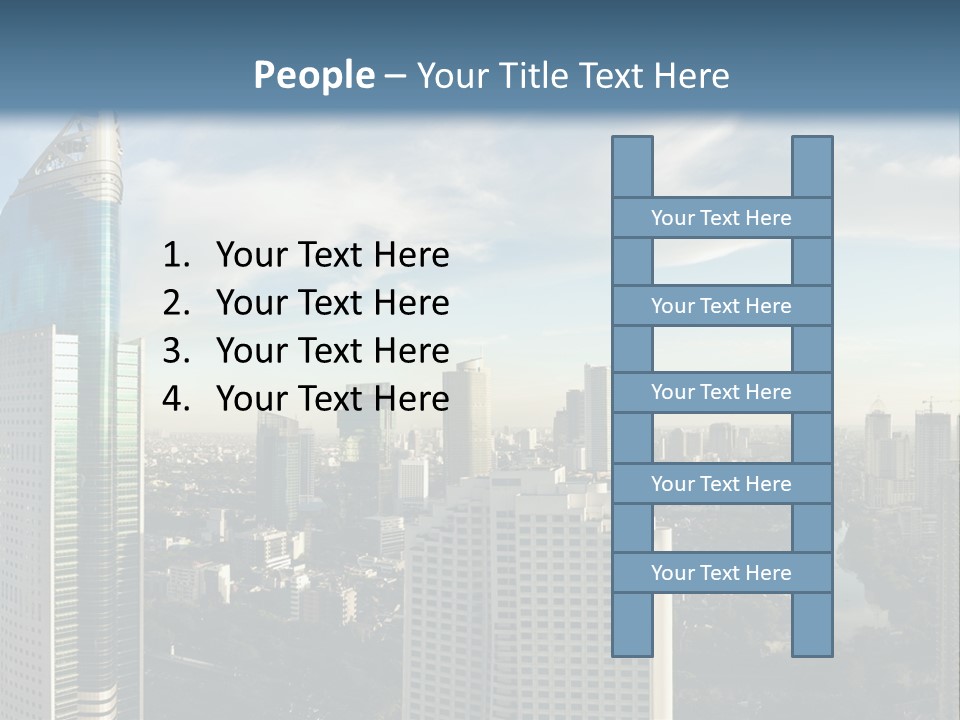 Jakarta Cityscape PowerPoint Template