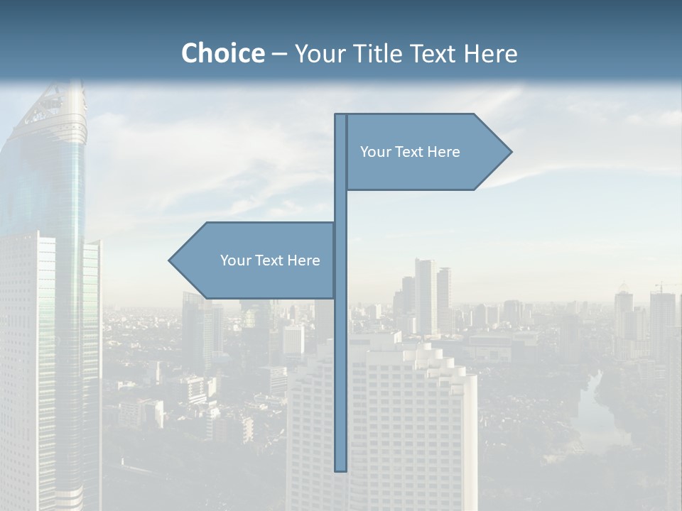 Jakarta Cityscape PowerPoint Template