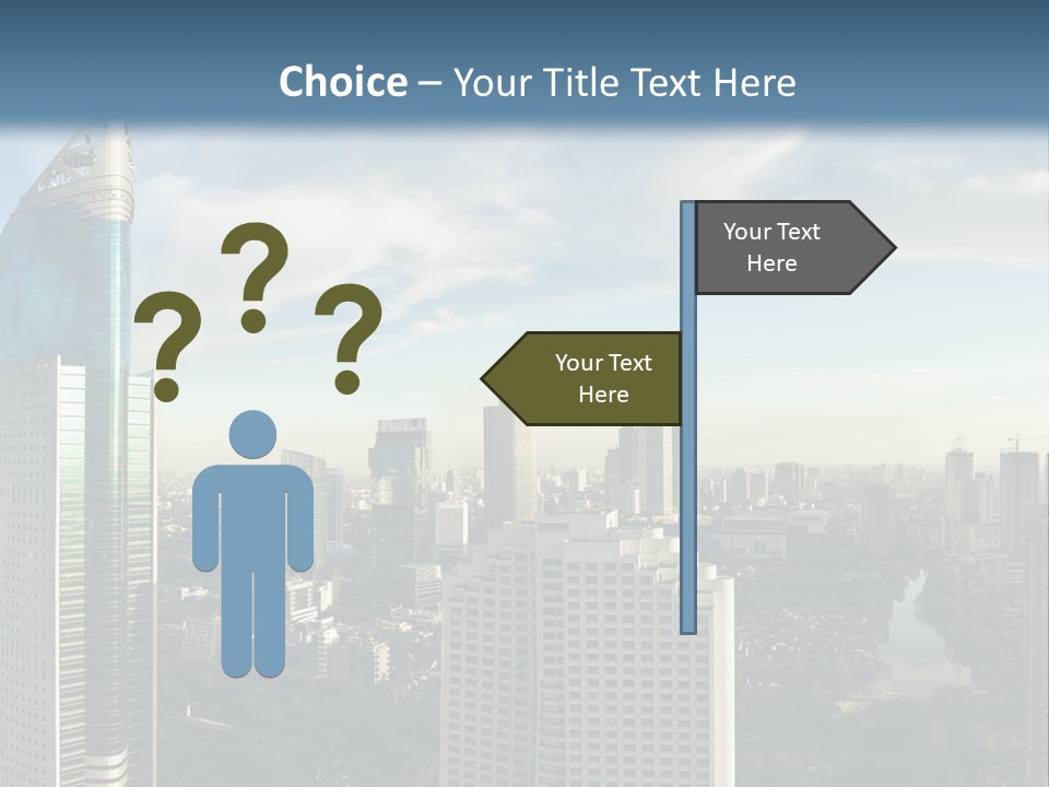 Jakarta Cityscape PowerPoint Template