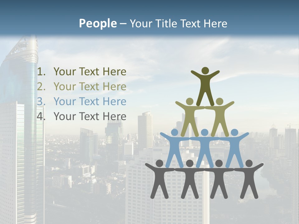 Jakarta Cityscape PowerPoint Template