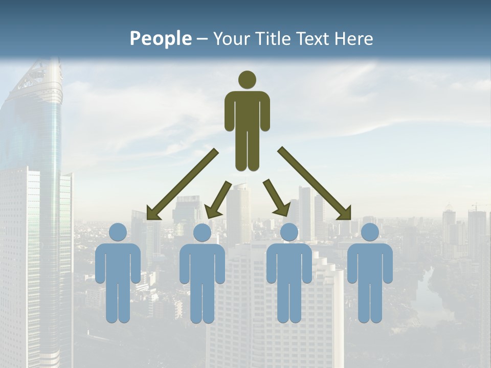 Jakarta Cityscape PowerPoint Template