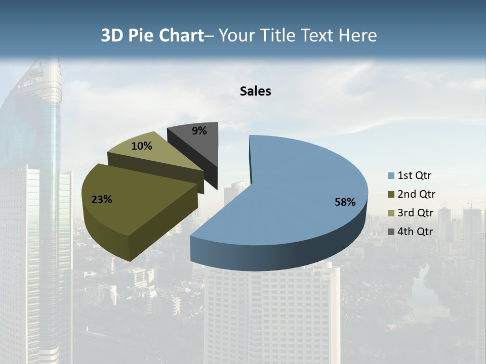 Jakarta Cityscape PowerPoint Template