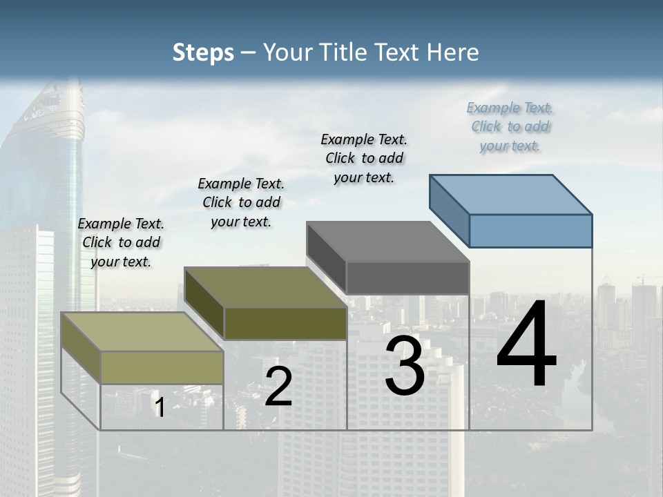 Jakarta Cityscape PowerPoint Template