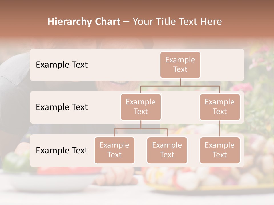A Young Woman - Grandchild Or Carer - Next To An Old Woman At The Table, With Fresh Food In Front Of Them. PowerPoint Template