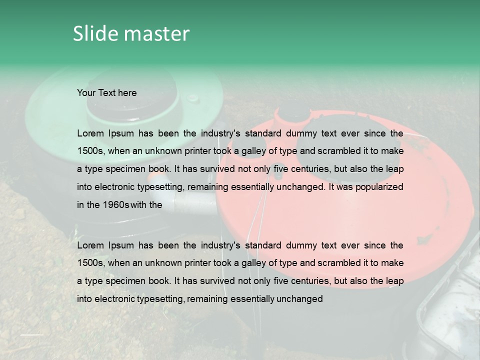 Septic System Instalation In Rural Area PowerPoint Template