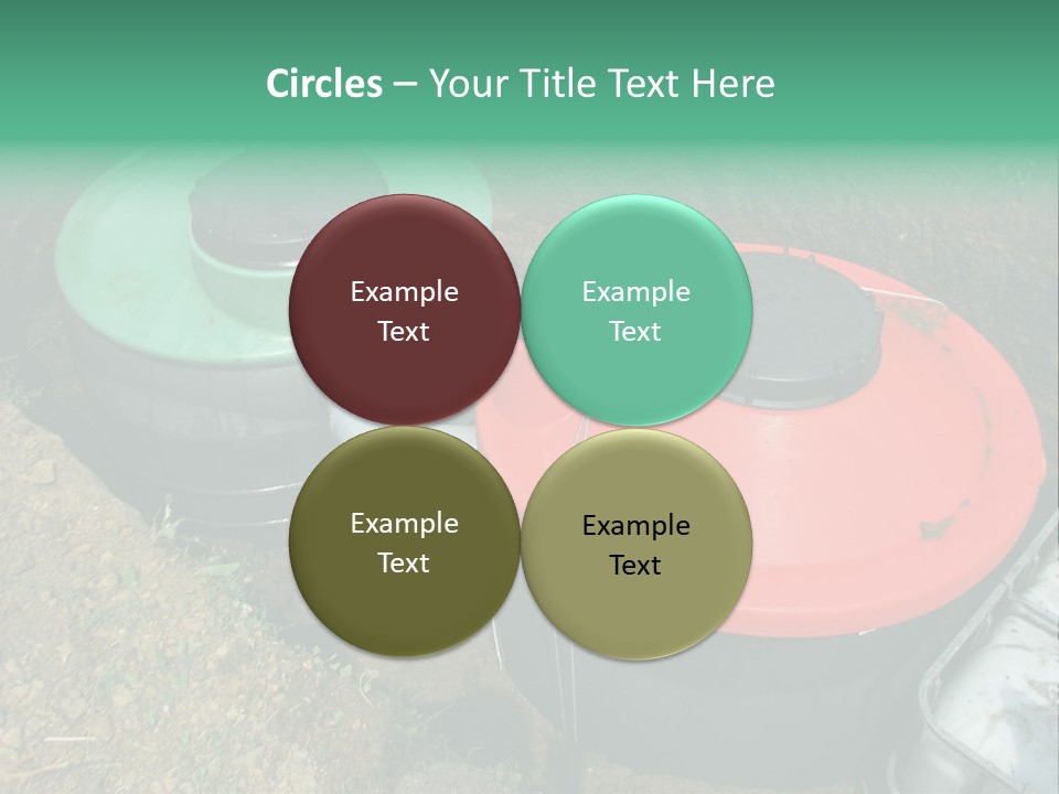 Septic System Instalation In Rural Area PowerPoint Template