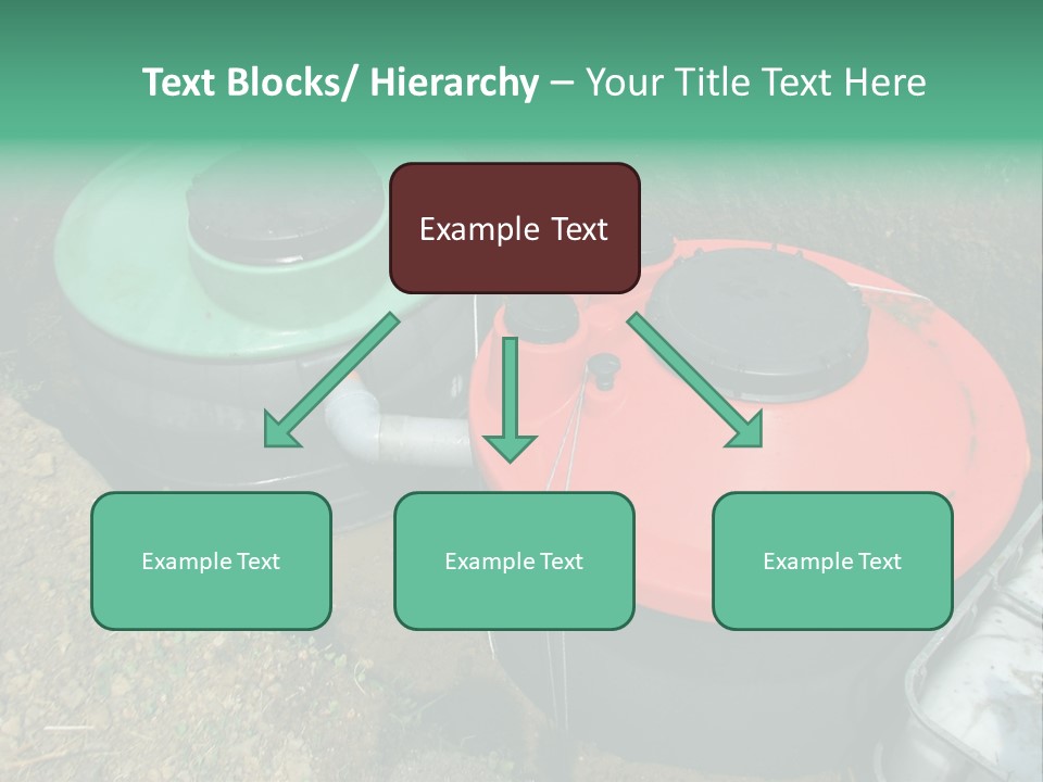 Septic System Instalation In Rural Area PowerPoint Template