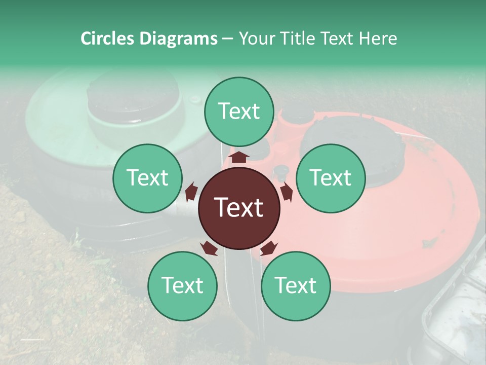 Septic System Instalation In Rural Area PowerPoint Template