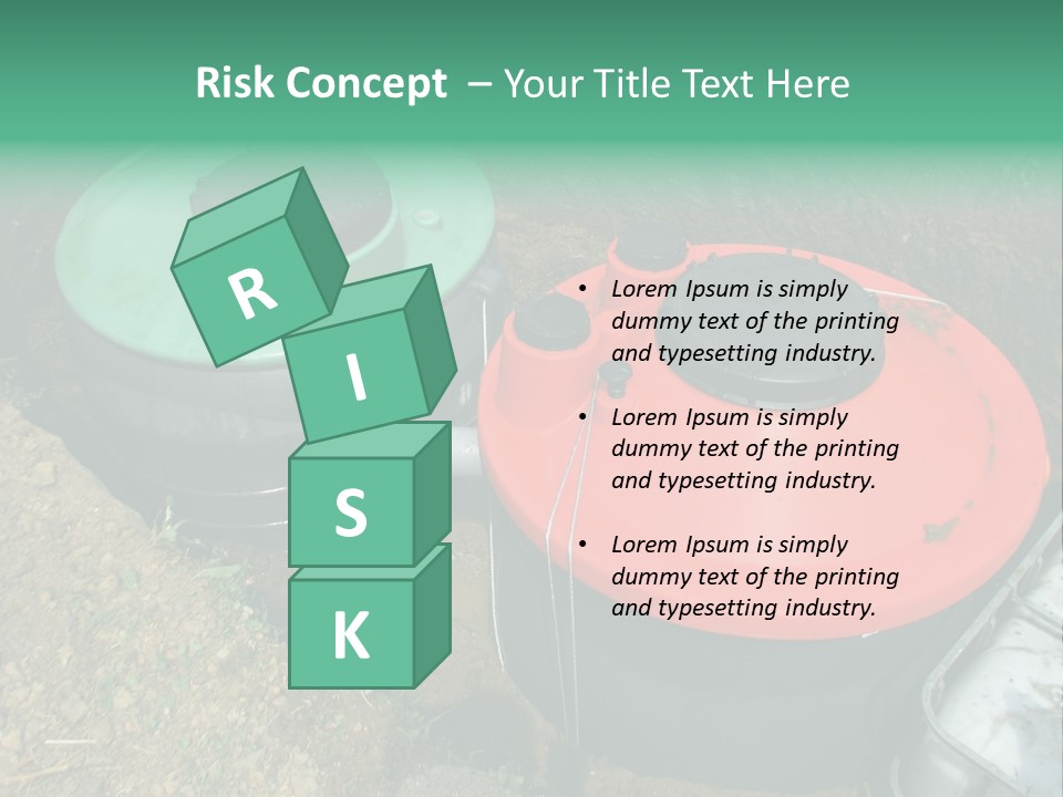 Septic System Instalation In Rural Area PowerPoint Template