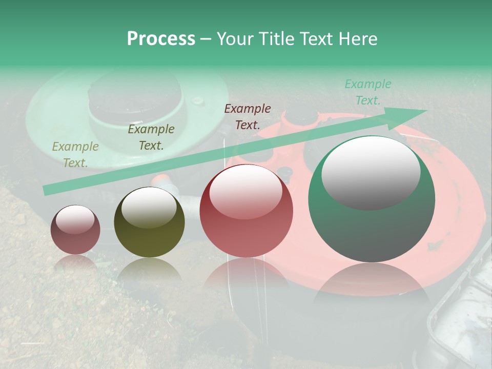 Septic System Instalation In Rural Area PowerPoint Template