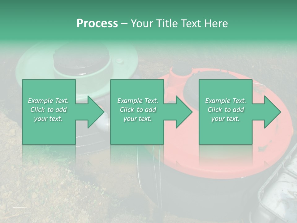 Septic System Instalation In Rural Area PowerPoint Template