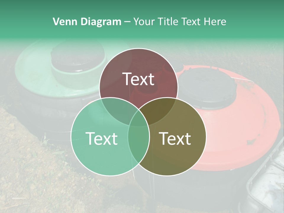Septic System Instalation In Rural Area PowerPoint Template