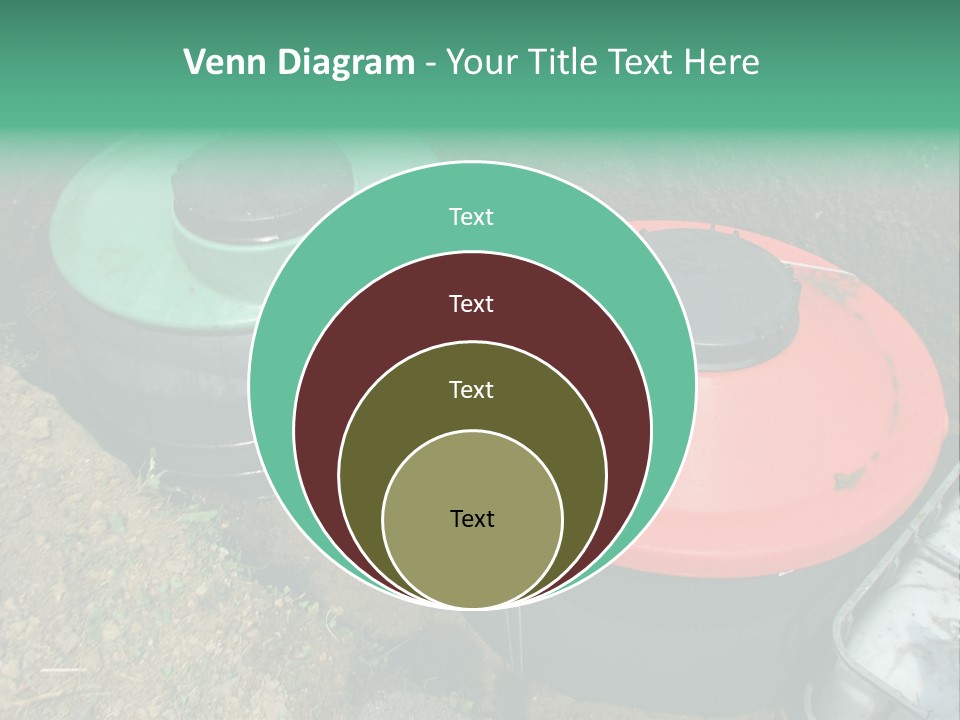 Septic System Instalation In Rural Area PowerPoint Template
