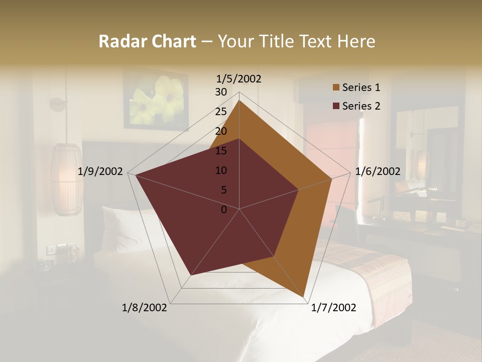 Asian Style Resort Bedroom PowerPoint Template