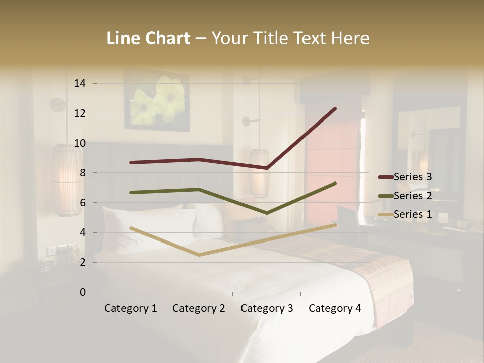 Asian Style Resort Bedroom PowerPoint Template