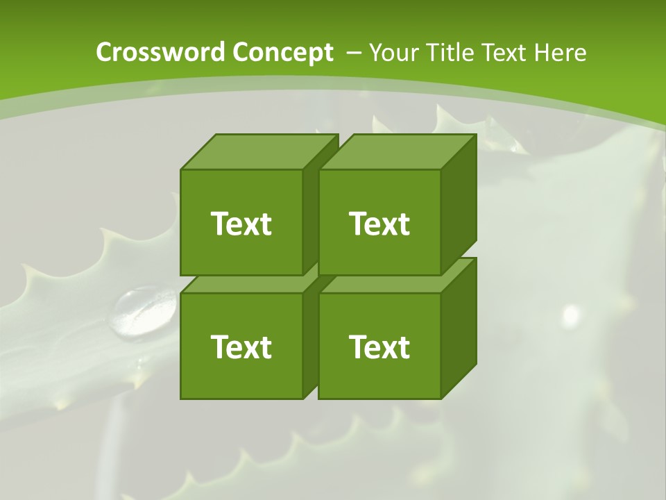 Aloe Vera PowerPoint Template