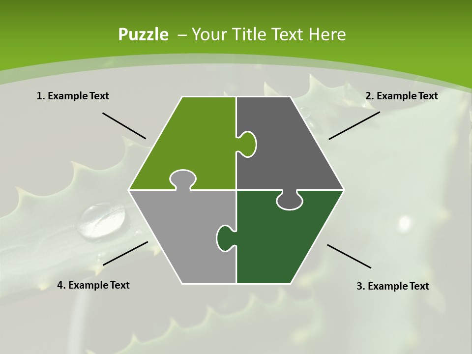 Aloe Vera PowerPoint Template