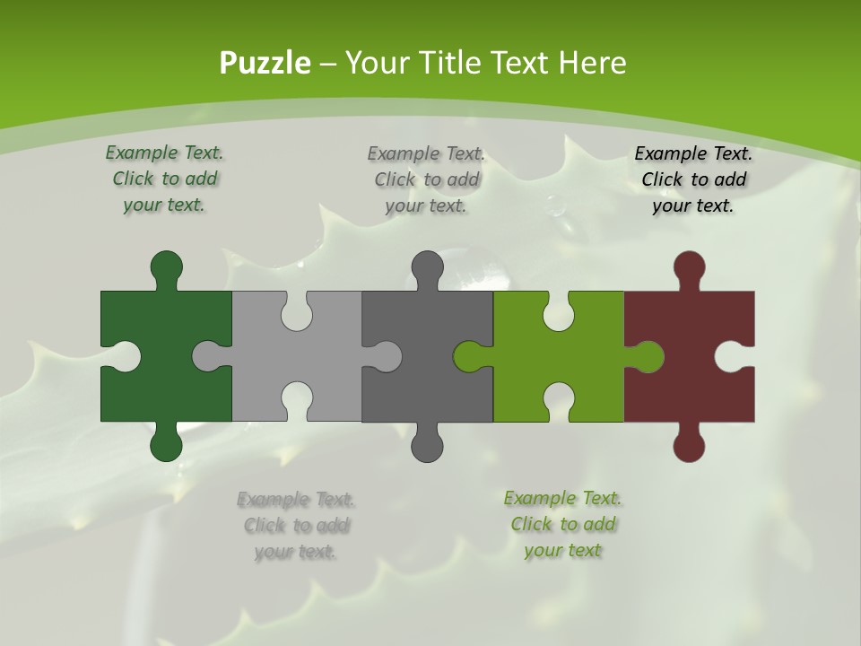 Aloe Vera PowerPoint Template