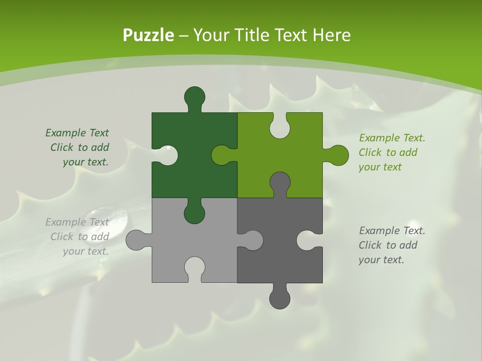 Aloe Vera PowerPoint Template