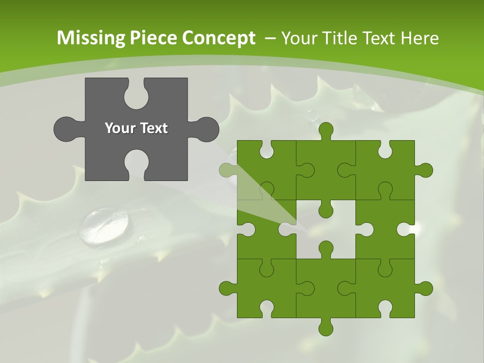 Aloe Vera PowerPoint Template