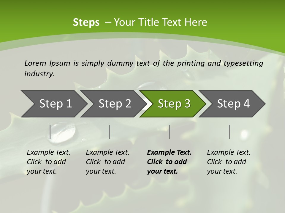 Aloe Vera PowerPoint Template