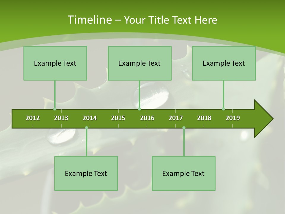 Aloe Vera PowerPoint Template