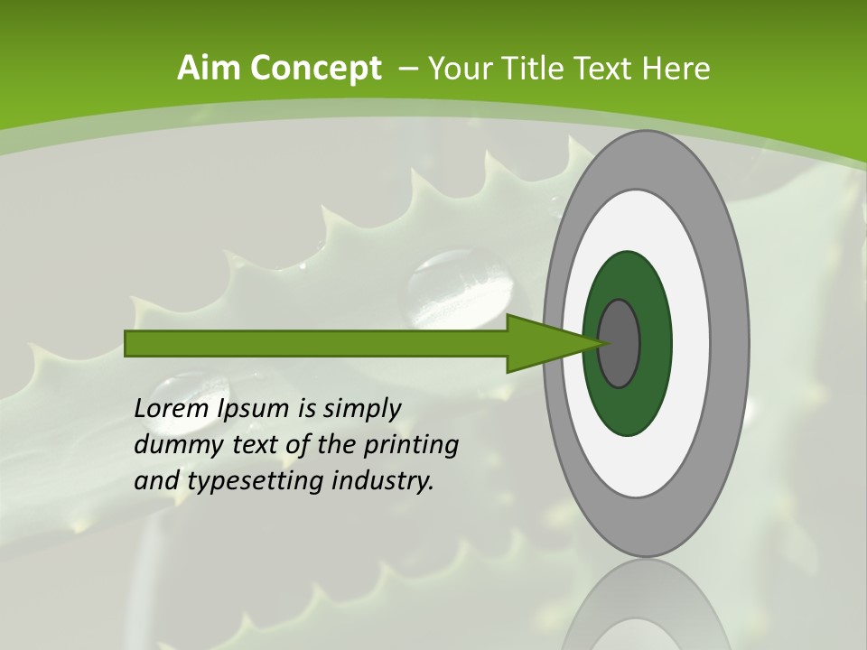Aloe Vera PowerPoint Template