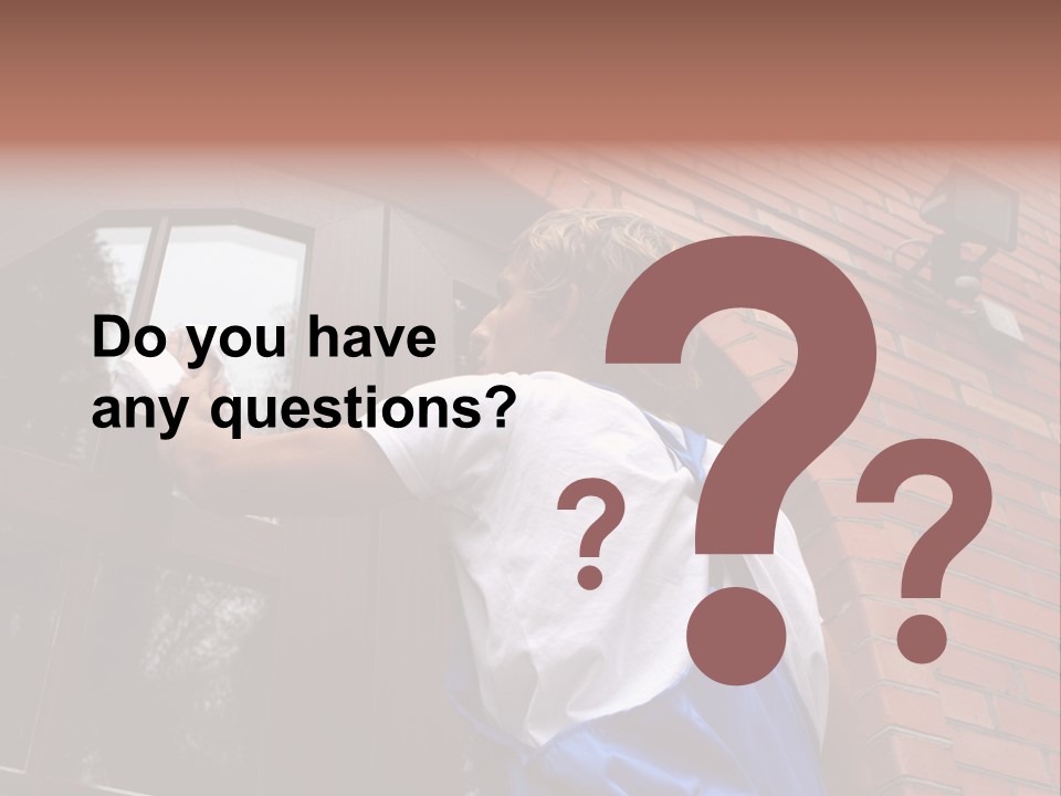 Professional Cleaning PowerPoint Template