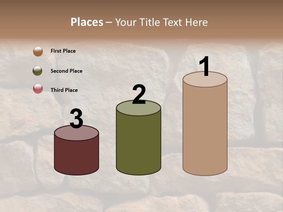 Stone Wall Texture PowerPoint Template