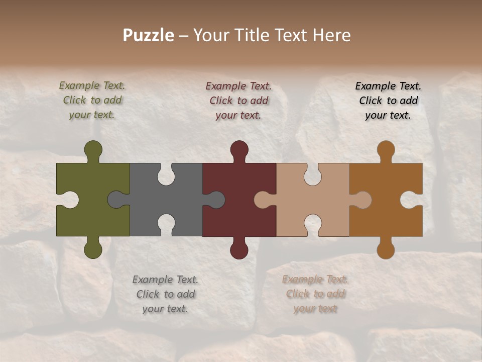 Stone Wall Texture PowerPoint Template