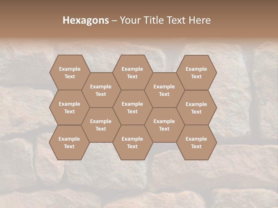 Stone Wall Texture PowerPoint Template