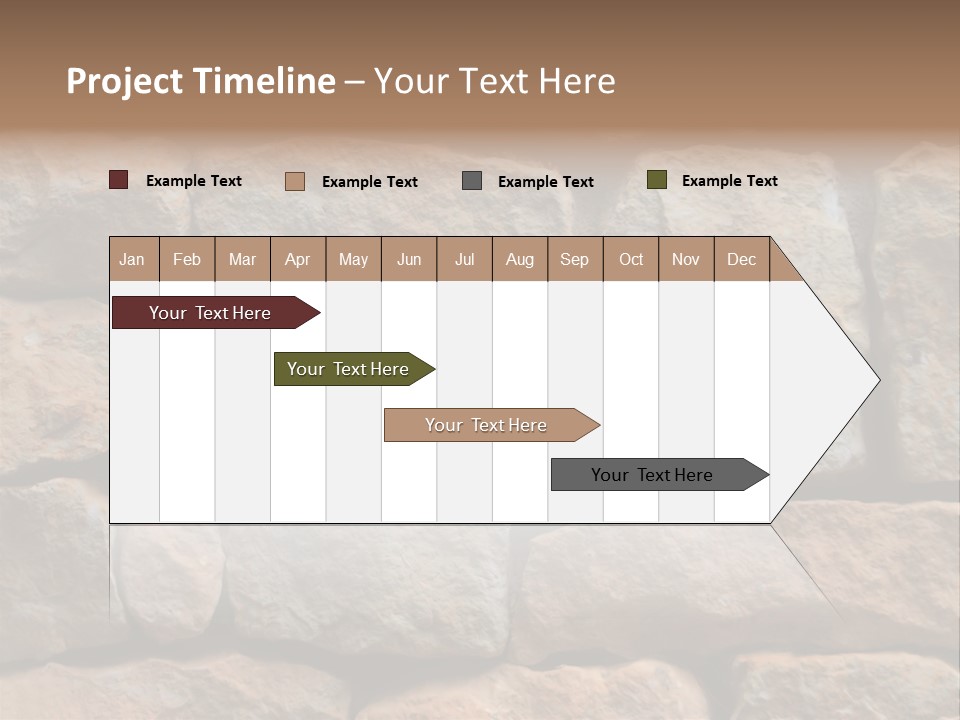 Stone Wall Texture PowerPoint Template