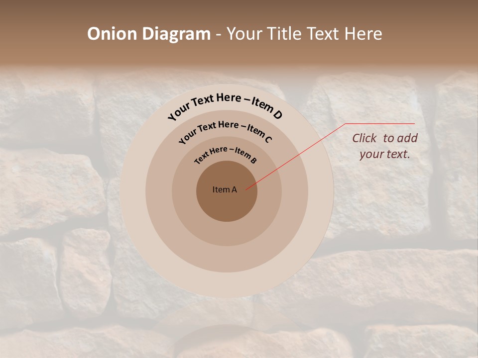 Stone Wall Texture PowerPoint Template