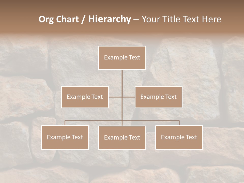 Stone Wall Texture PowerPoint Template