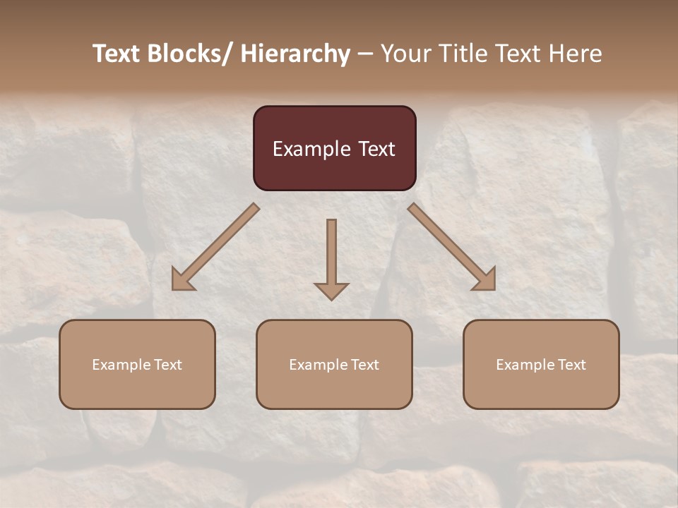 Stone Wall Texture PowerPoint Template