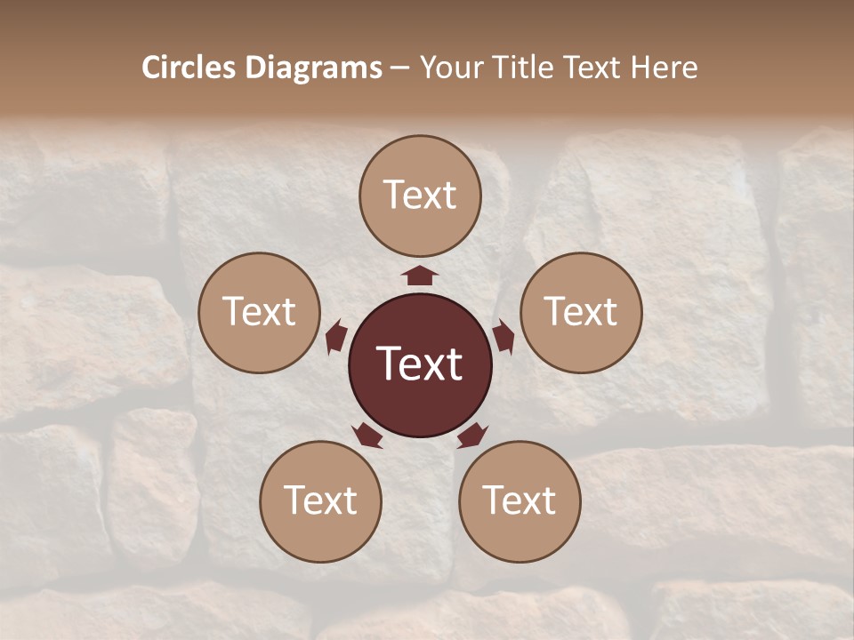 Stone Wall Texture PowerPoint Template