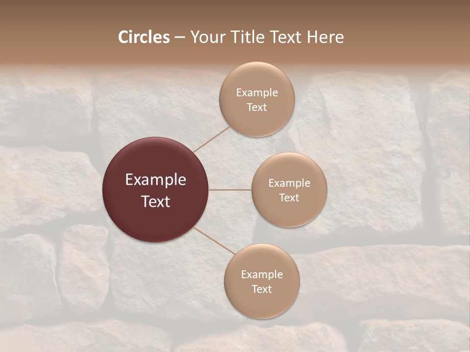 Stone Wall Texture PowerPoint Template