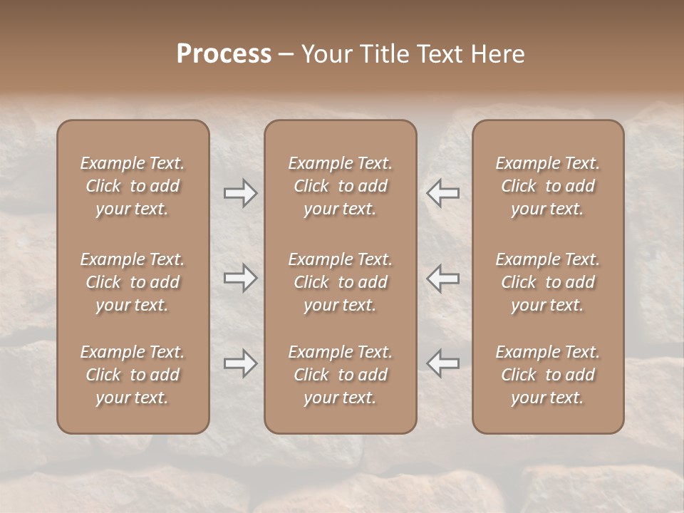 Stone Wall Texture PowerPoint Template