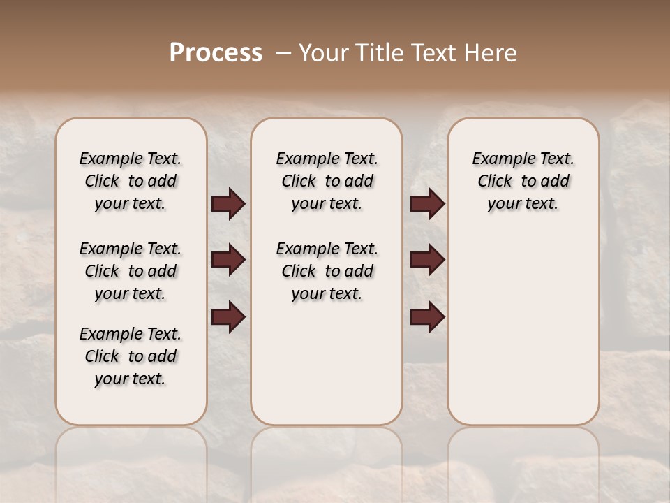 Stone Wall Texture PowerPoint Template