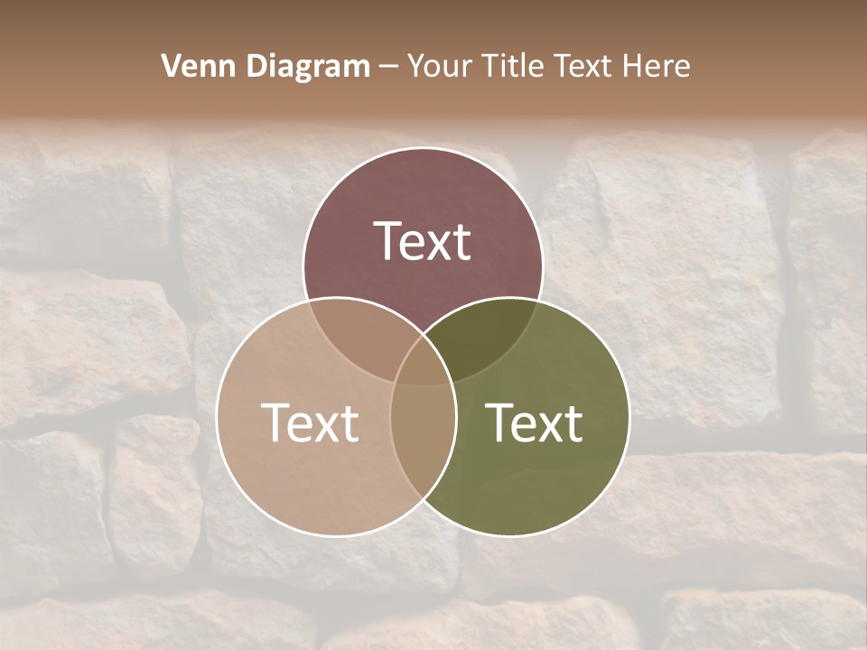 Stone Wall Texture PowerPoint Template