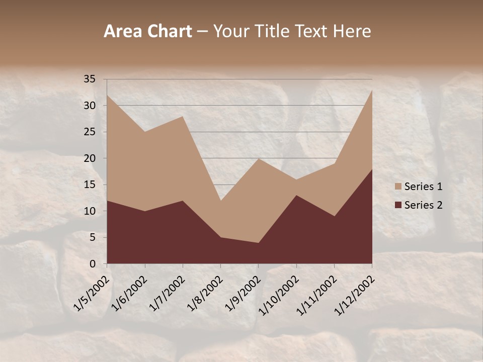 Stone Wall Texture PowerPoint Template