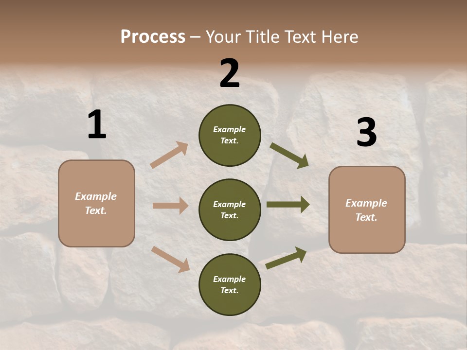 Stone Wall Texture PowerPoint Template