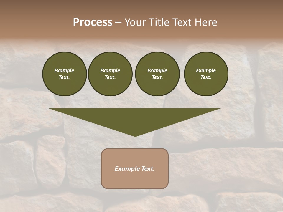 Stone Wall Texture PowerPoint Template