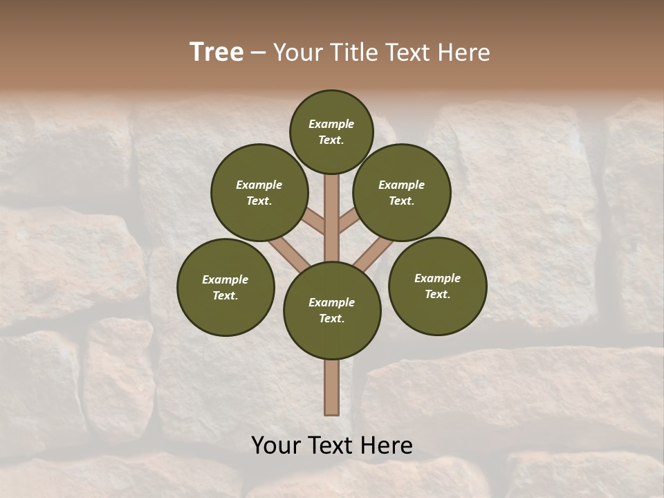 Stone Wall Texture PowerPoint Template
